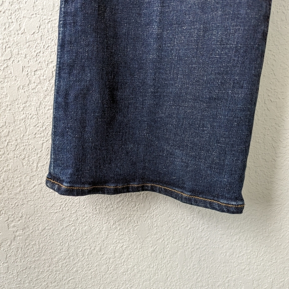 Frame Denim Le Crop Mini Boot Sidewinder Dark Wash Size 30 - Picture 7 of 15